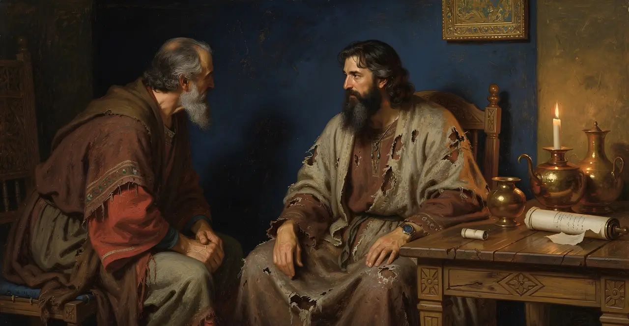 Job 5:27 — Job, oil painting · TruthPrints