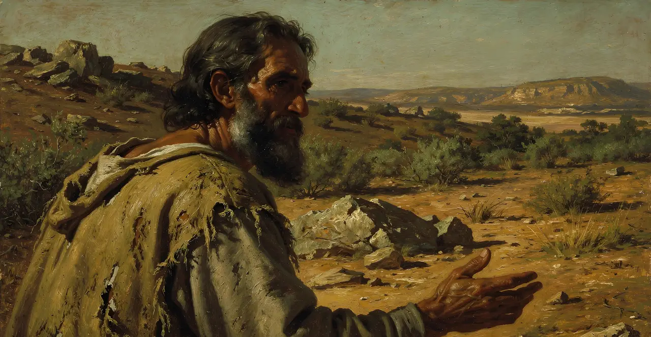 Job 6:26-30 — Job, oil painting · TruthPrints
