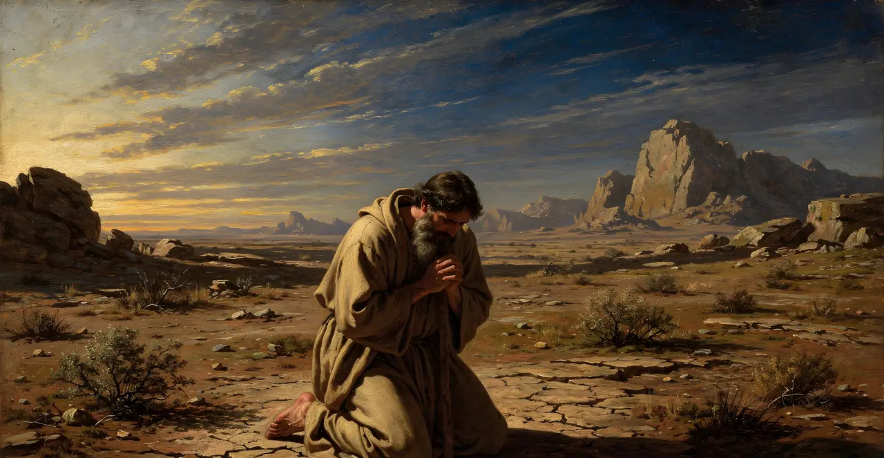 Job 6:7-12 — Job, oil painting · TruthPrints