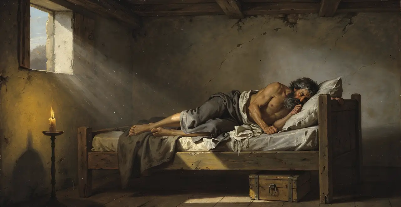Job 7:1-6 — Job, oil painting · TruthPrints