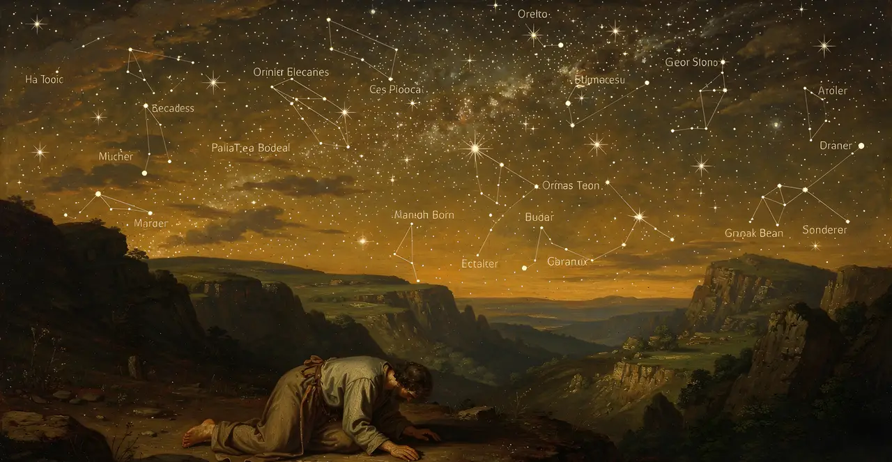 Job 9:9-15 — Job, oil painting · TruthPrints