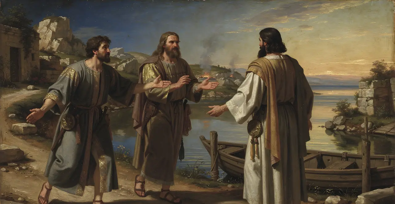 John 1:40-44 — John, oil painting · TruthPrints