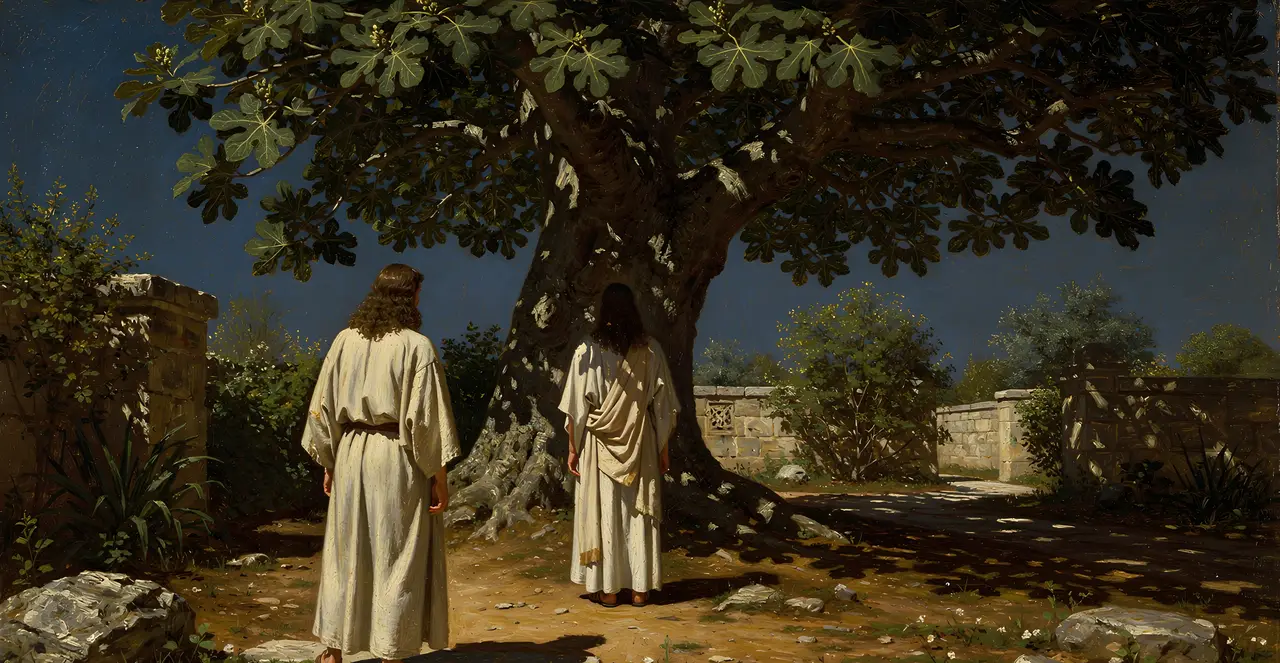 John 1:45-49 — John, oil painting · TruthPrints