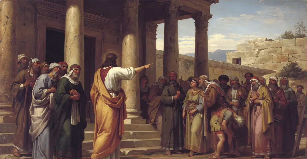 John 10:16-19 — John, oil painting · TruthPrints