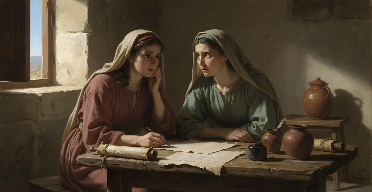 John 11:1-5 — John, oil painting · TruthPrints