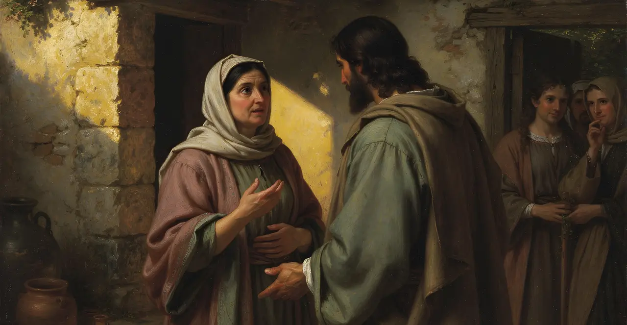 John 11:22-27 — John, oil painting · TruthPrints