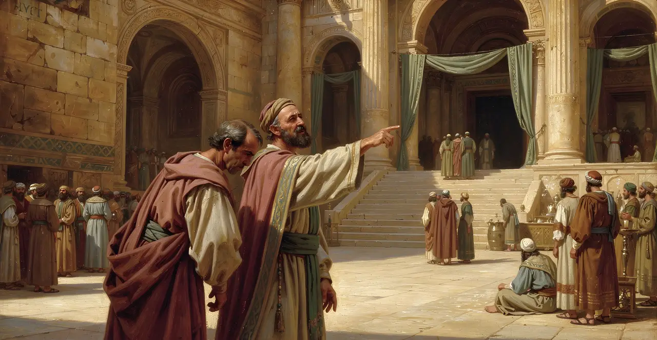 John 11:55-57 — John, oil painting · TruthPrints