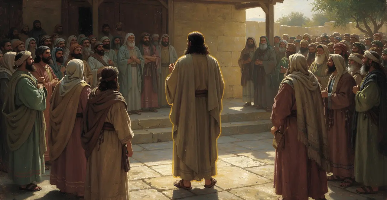 John 12:31-34 — John, oil painting · TruthPrints