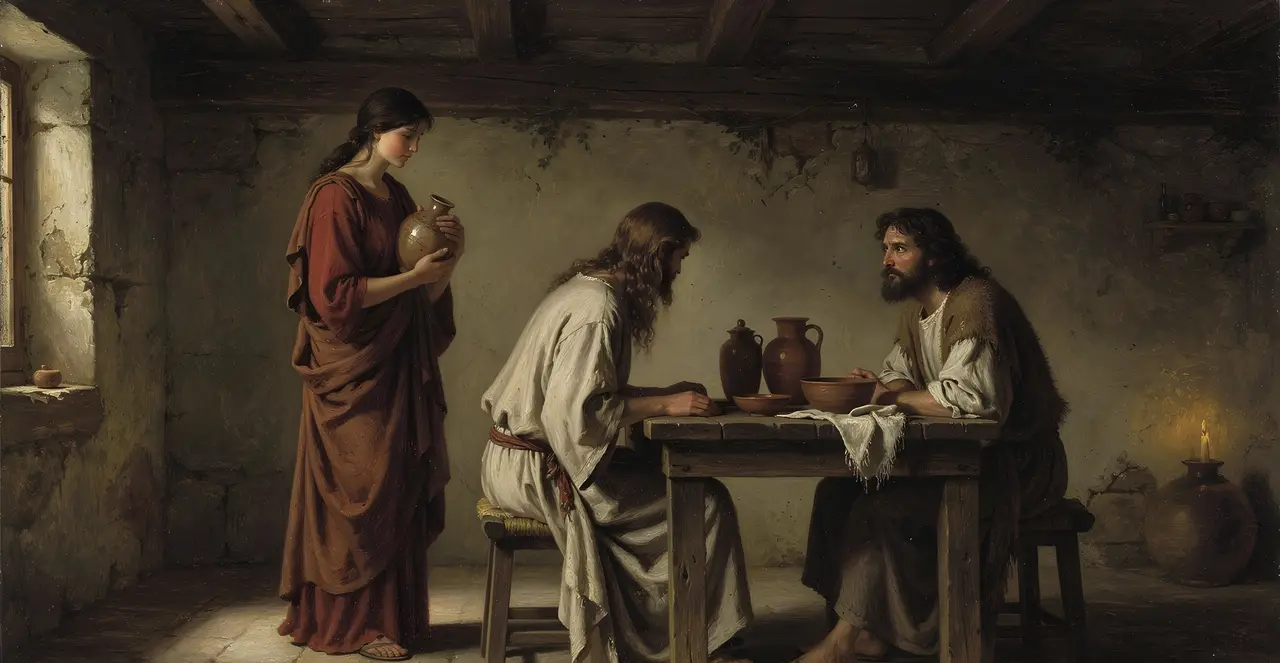 John 12:6-10 — John, oil painting · TruthPrints