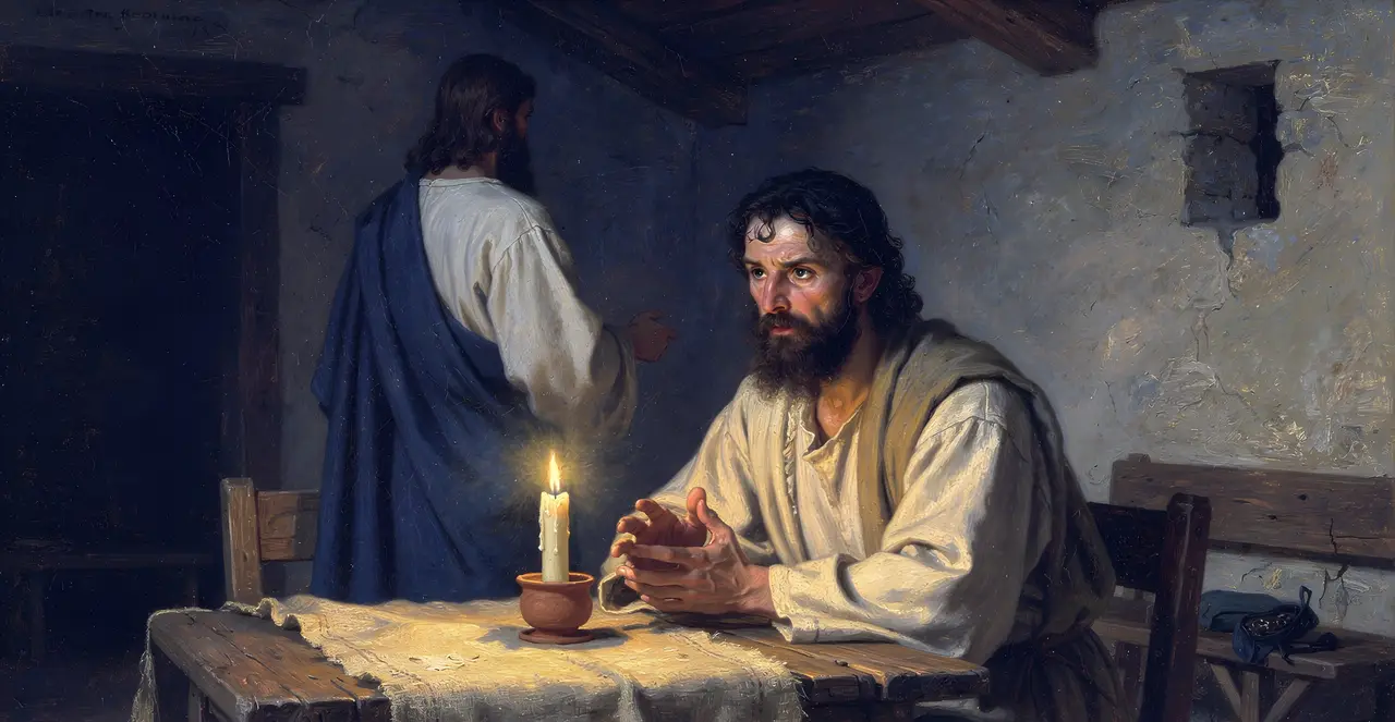 John 13:38 — John, oil painting · TruthPrints