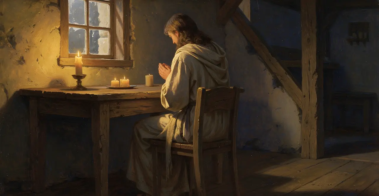 John 14:13-18 — John, oil painting · TruthPrints