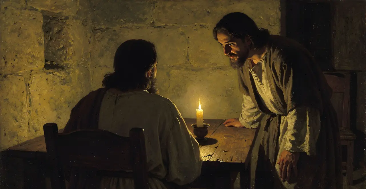 John 14:19-22 — John, oil painting · TruthPrints