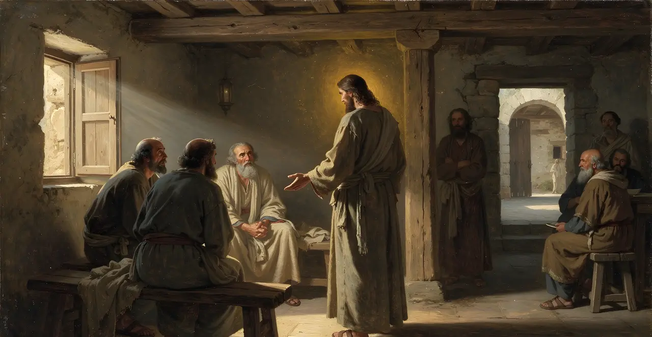 John 14:23-26 — John, oil painting · TruthPrints