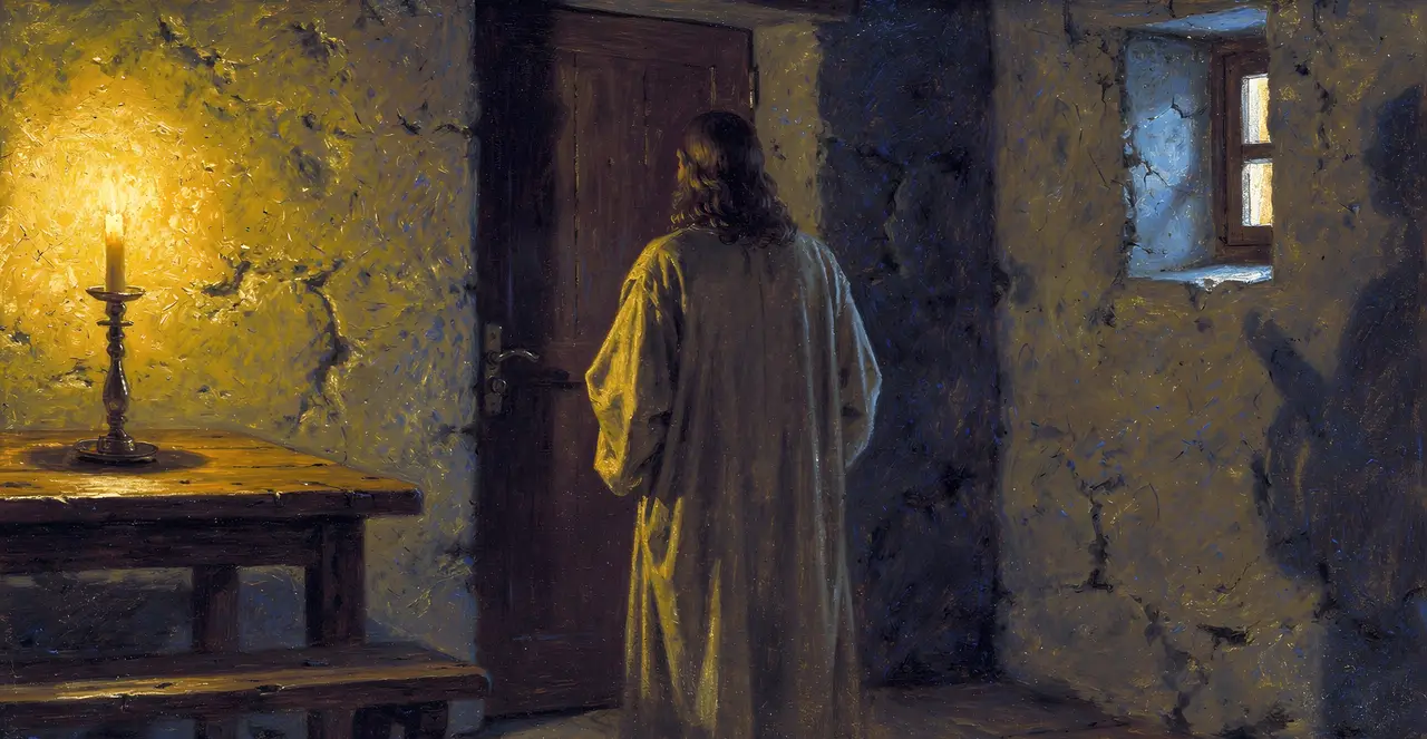 John 14:27-30 — John, oil painting · TruthPrints