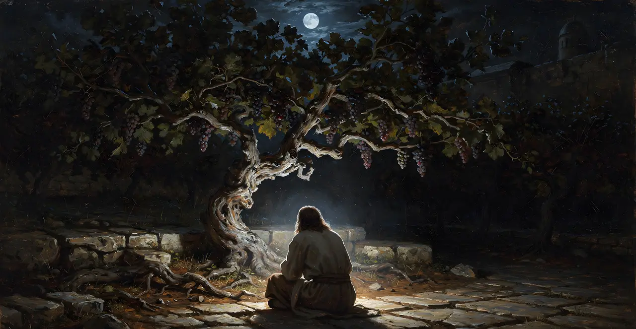 John 15:1-5 — John, oil painting · TruthPrints