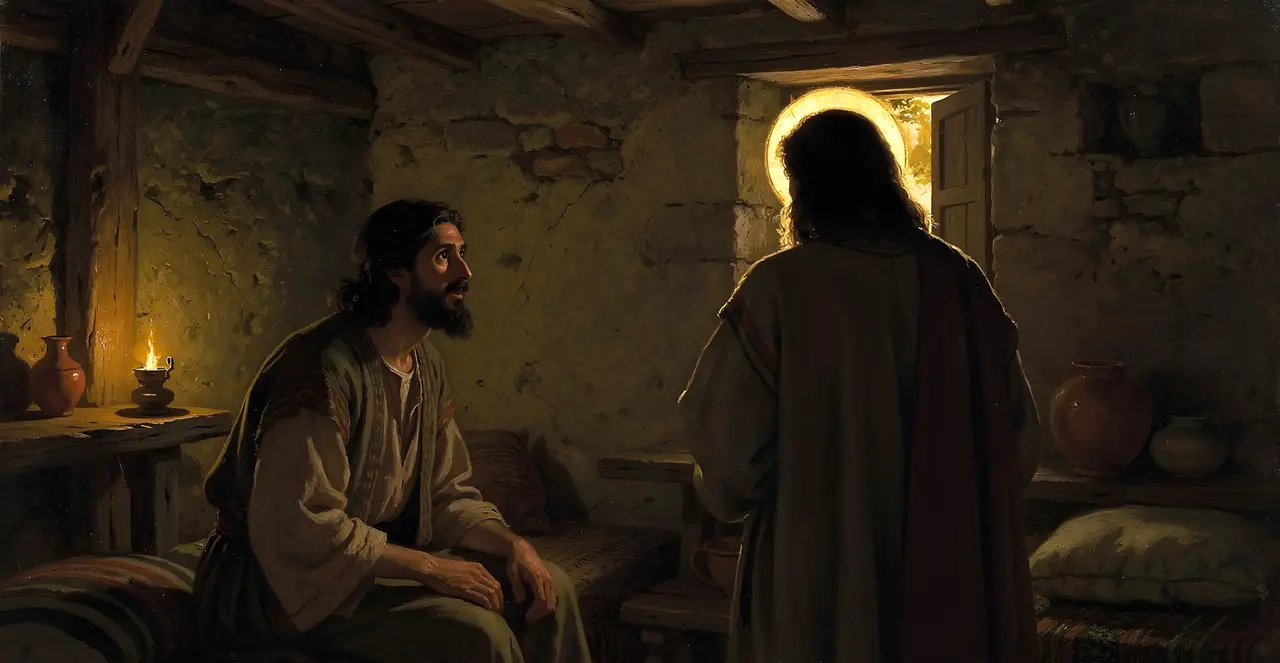 John 15:22-25 — John, oil painting · TruthPrints