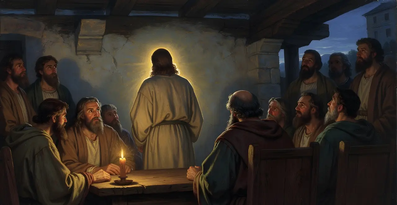 John 15:26-27 — John, oil painting · TruthPrints