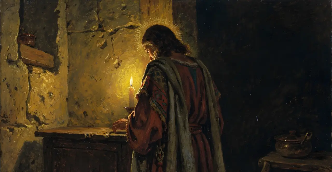 John 15:6-9 — John, oil painting · TruthPrints
