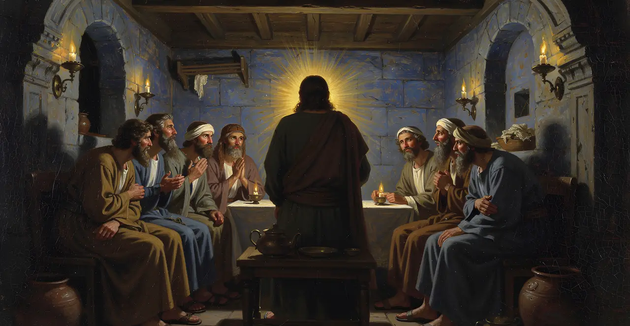 John 16:1-5 — John, oil painting · TruthPrints