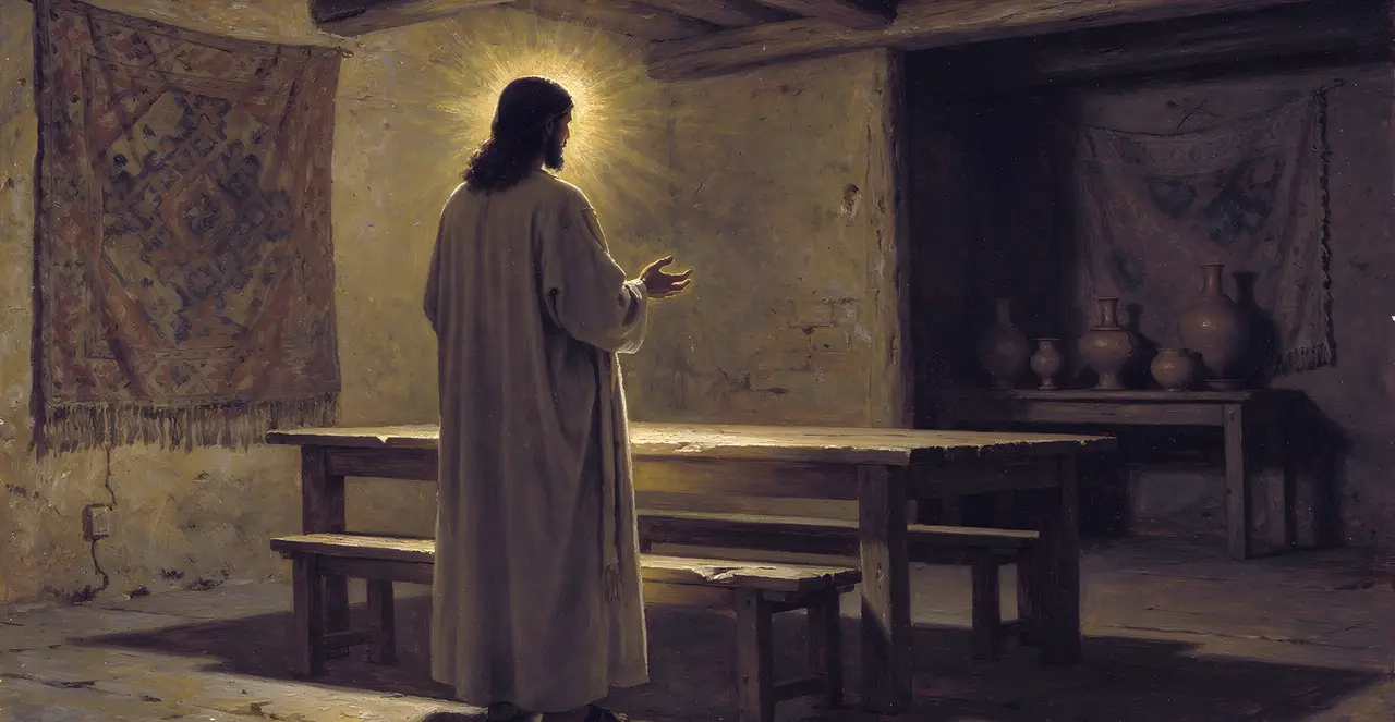 John 17:10-12 — John, oil painting · TruthPrints