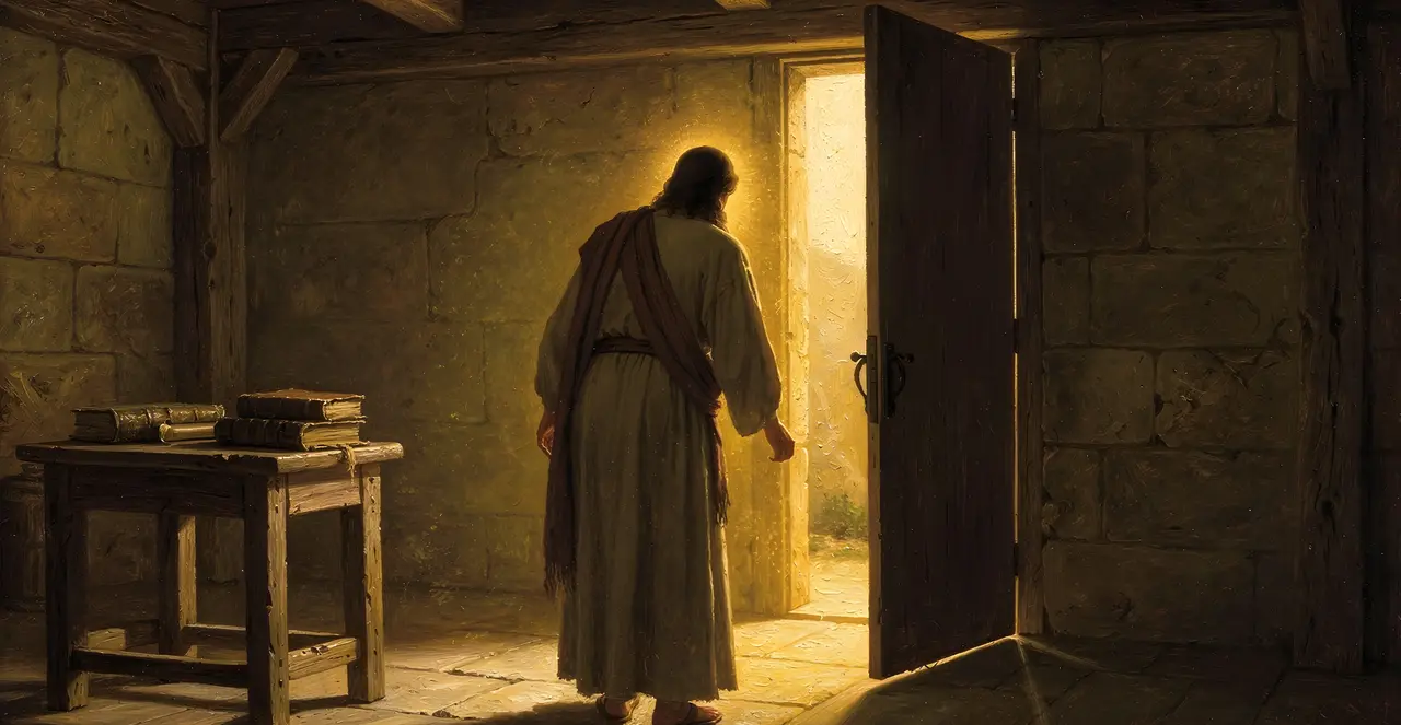 John 17:13-18 — John, oil painting · TruthPrints