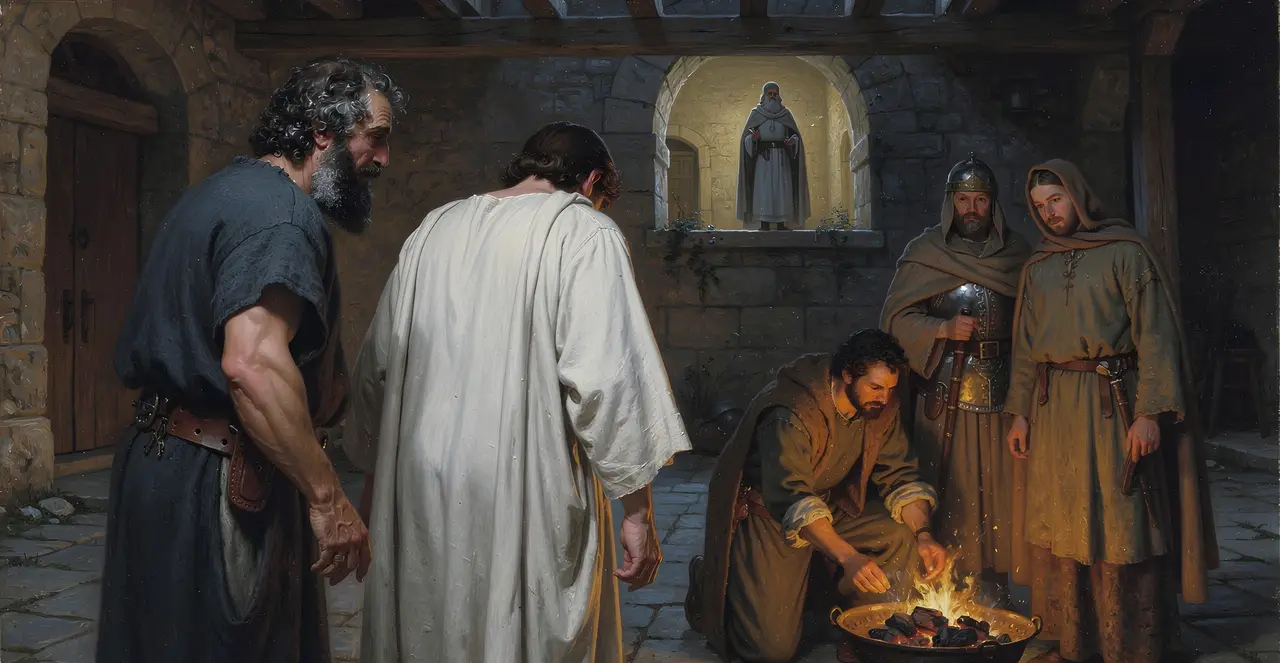 Johannes 18,18-21 — Johannes, Ölgemälde · TruthPrints