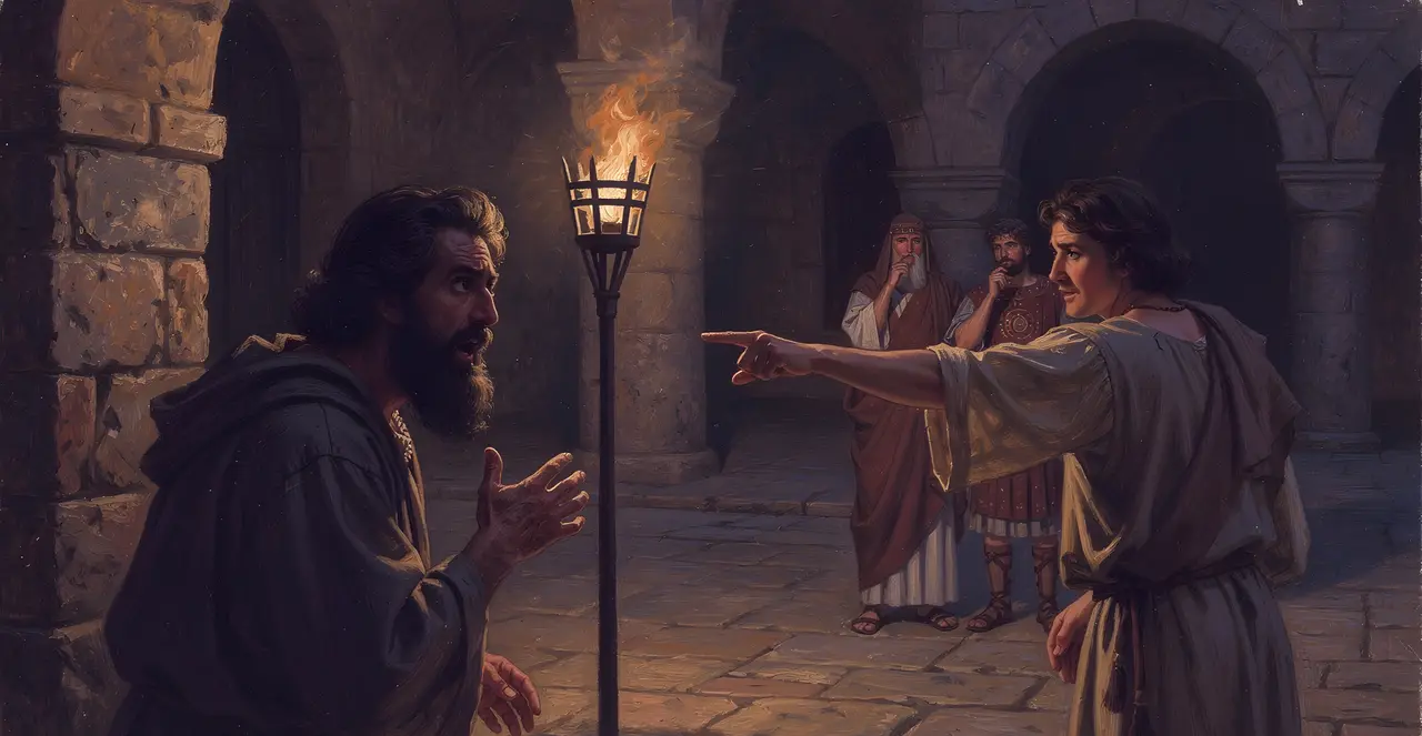 John 18:26-30 — John, oil painting · TruthPrints