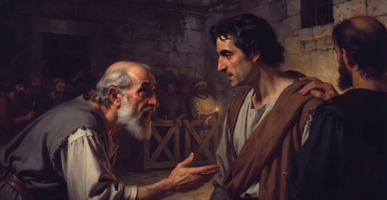 John 18:38-40 — John, oil painting · TruthPrints