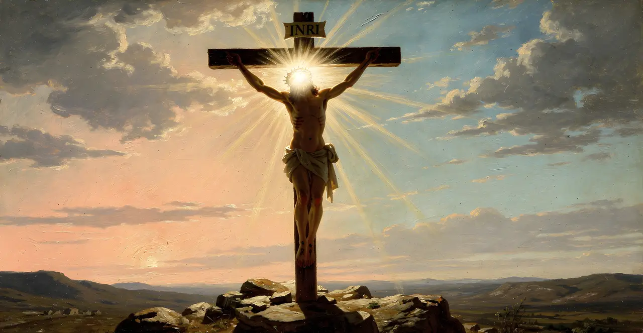 John 19:28-30 — John, oil painting · TruthPrints