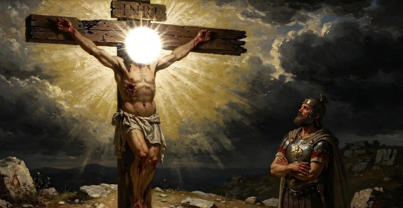 John 19:31-34 — John, oil painting · TruthPrints