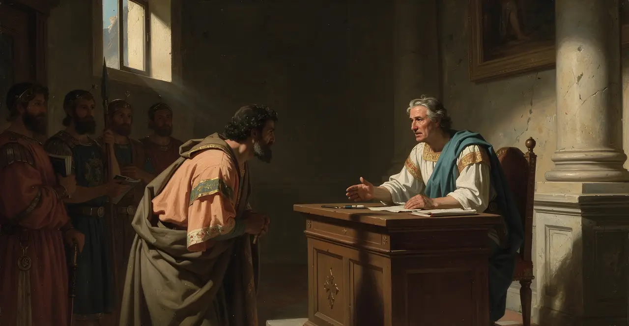 John 19:35-38 — John, oil painting · TruthPrints