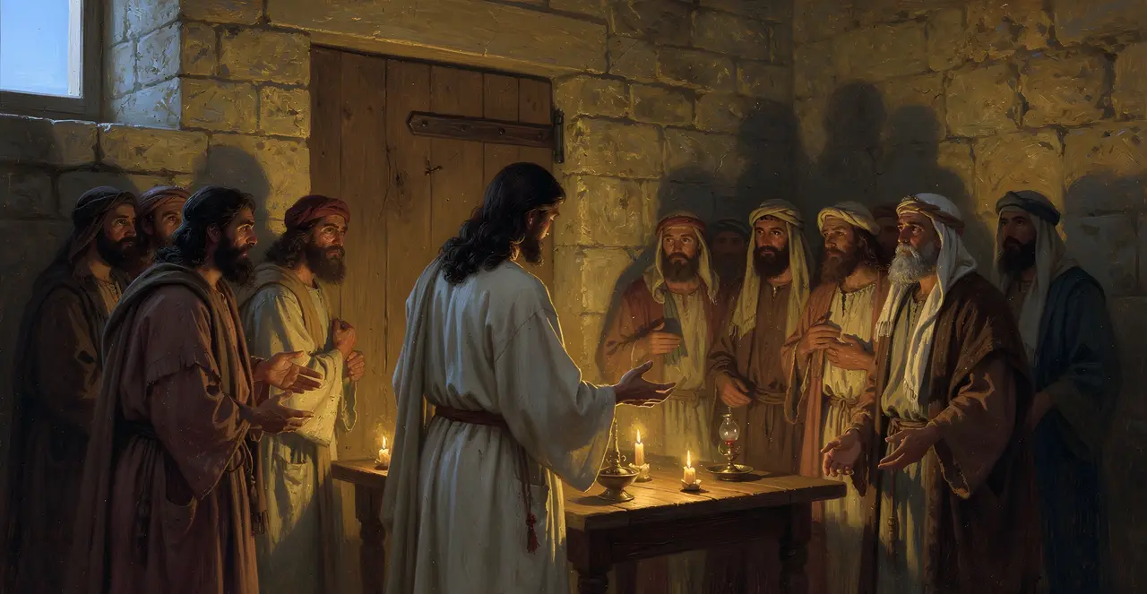 John 20:18-20 — John, oil painting · TruthPrints