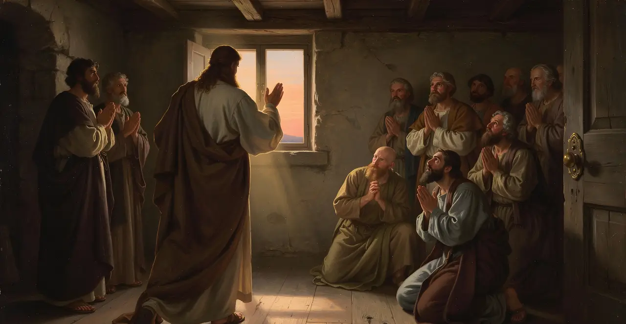 John 20:21-24 — John, oil painting · TruthPrints