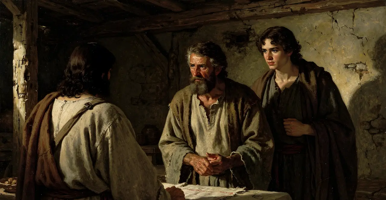 John 21:19-22 — John, oil painting · TruthPrints