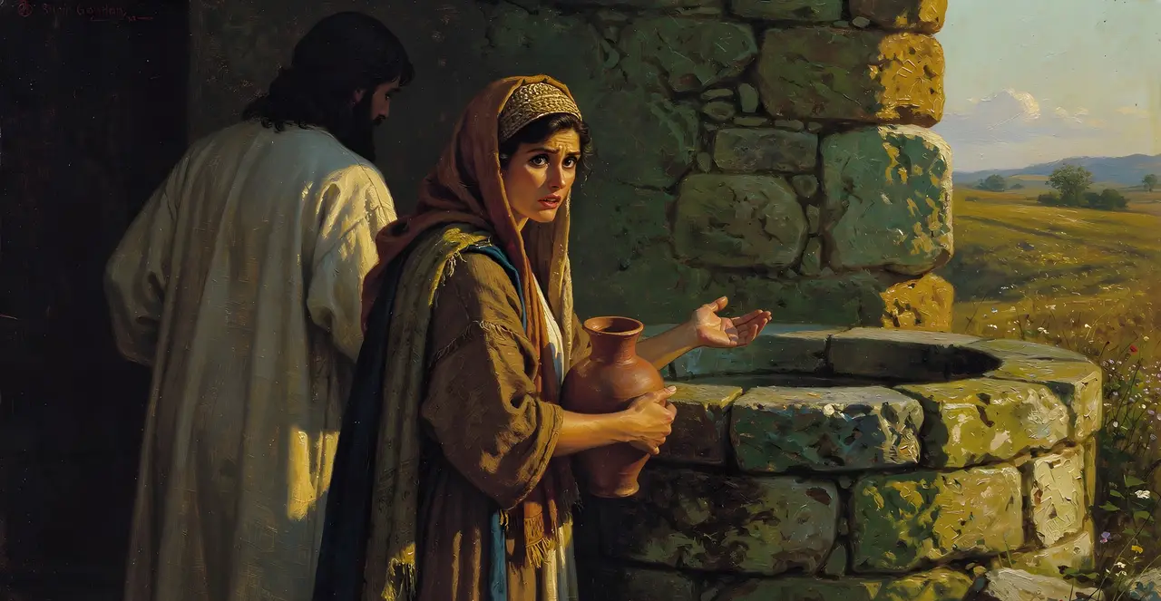 John 4:12-16 — John, oil painting · TruthPrints