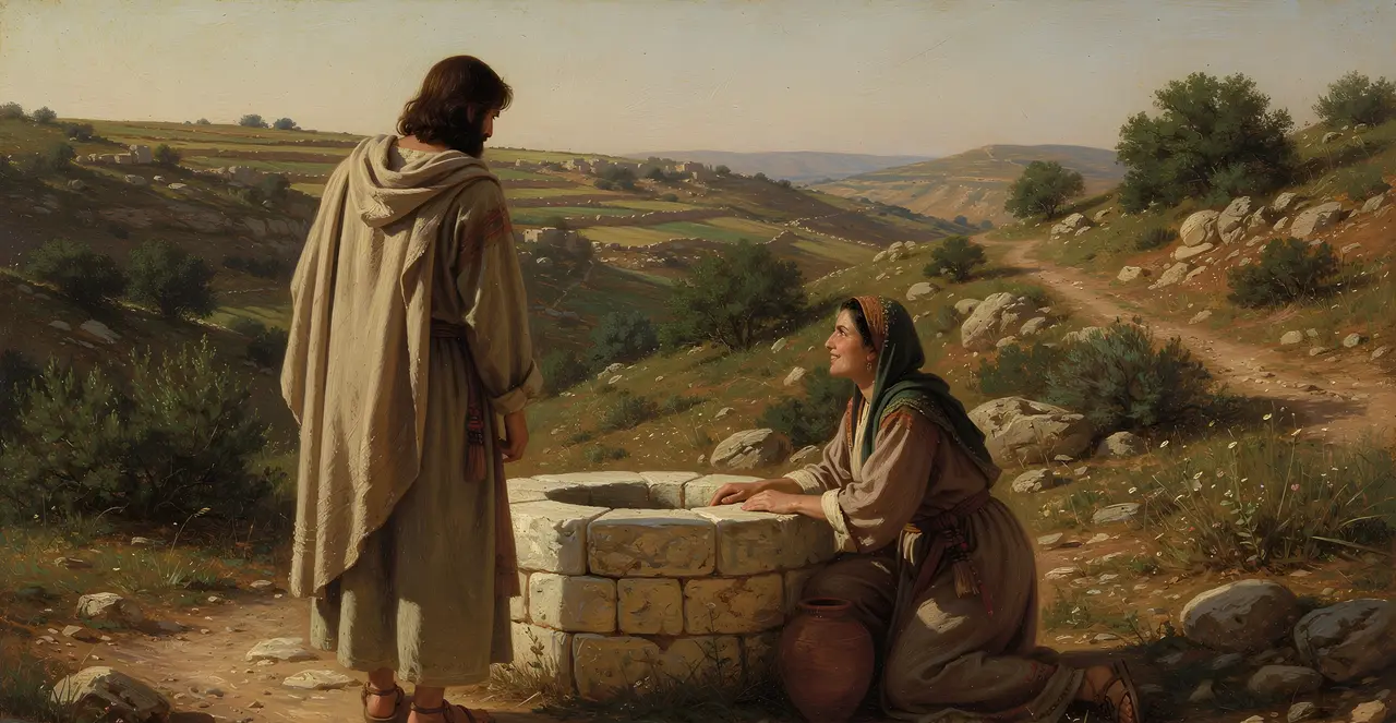 John 4:17-21 — John, oil painting · TruthPrints