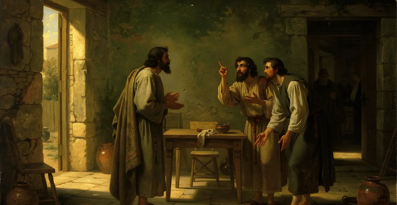 John 4:52-54 — John, oil painting · TruthPrints