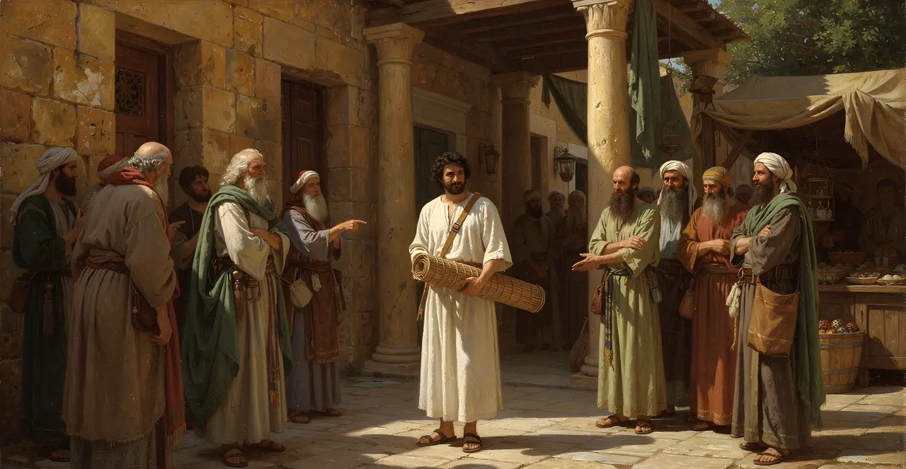 John 5:10-14 — John, oil painting · TruthPrints