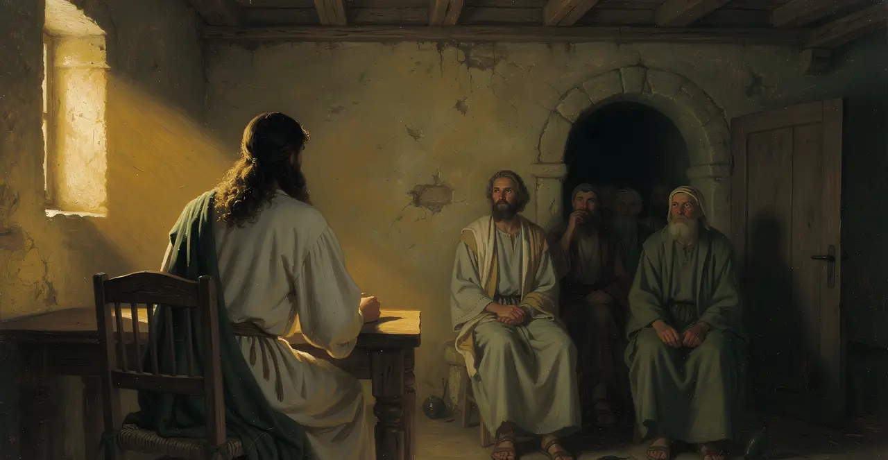 John 5:19-22 — John, oil painting · TruthPrints