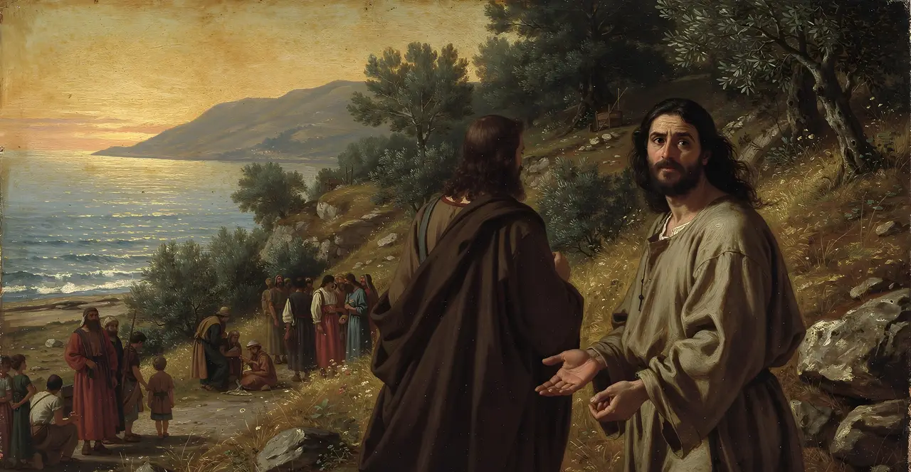 John 6:1-6 — John, oil painting · TruthPrints