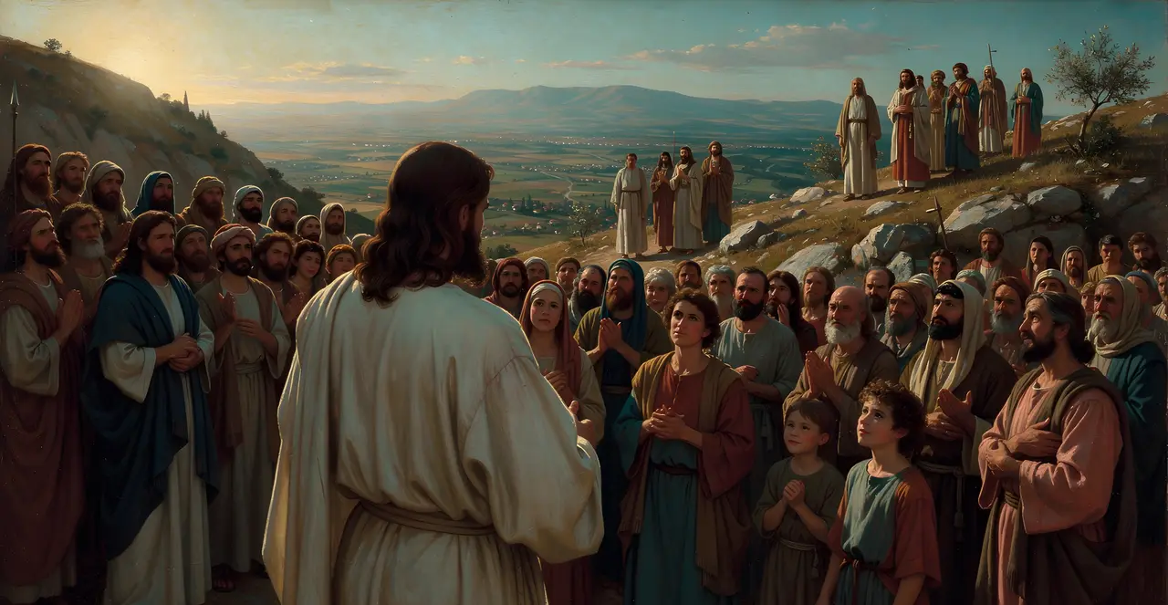 John 6:32-36 — John, oil painting · TruthPrints