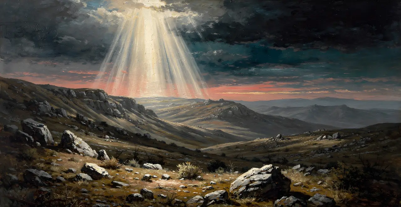 John 6:46-51 — John, oil painting · TruthPrints