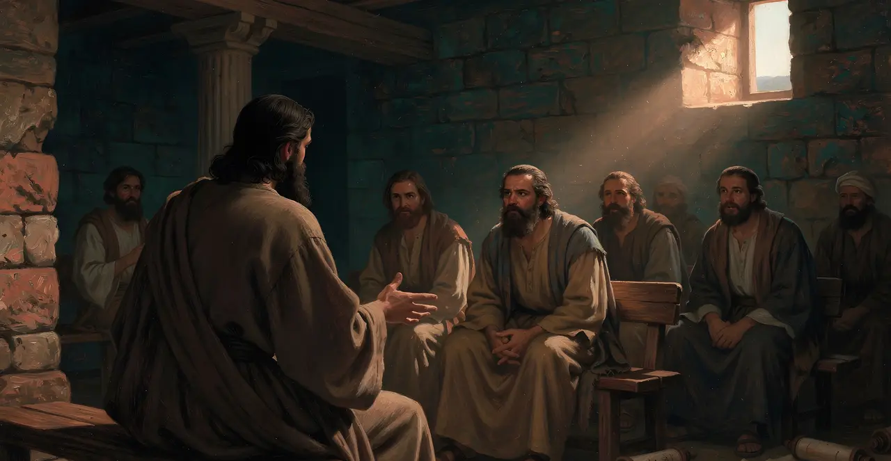 John 6:57-61 — John, oil painting · TruthPrints