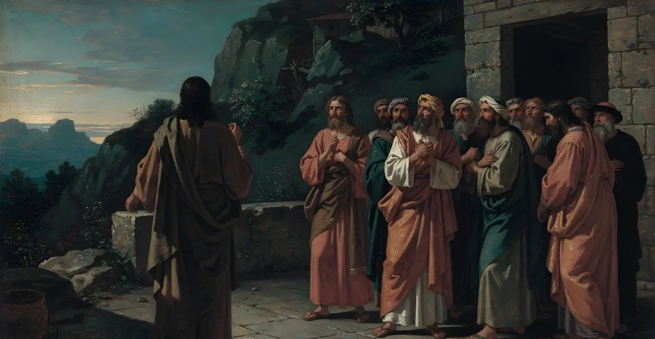 John 6:62-66 — John, oil painting · TruthPrints
