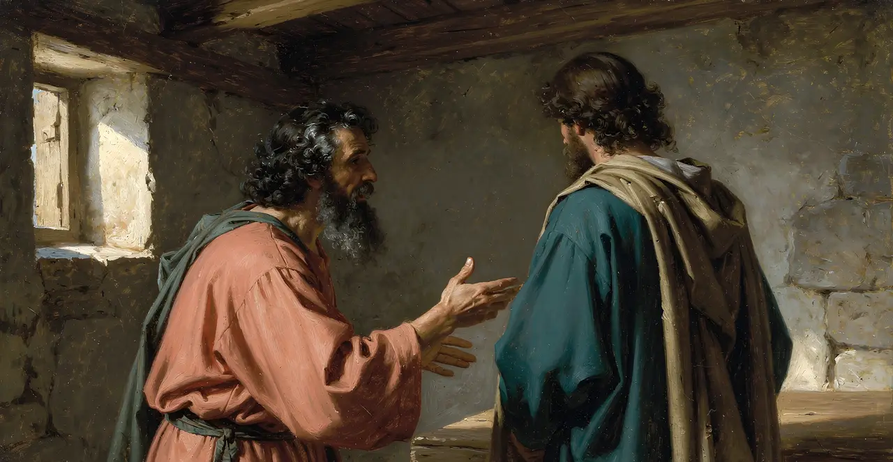 John 6:67-71 — John, oil painting · TruthPrints