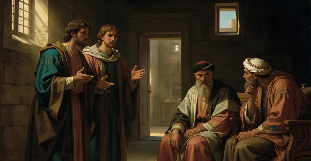 John 7:42-49 — John, oil painting · TruthPrints