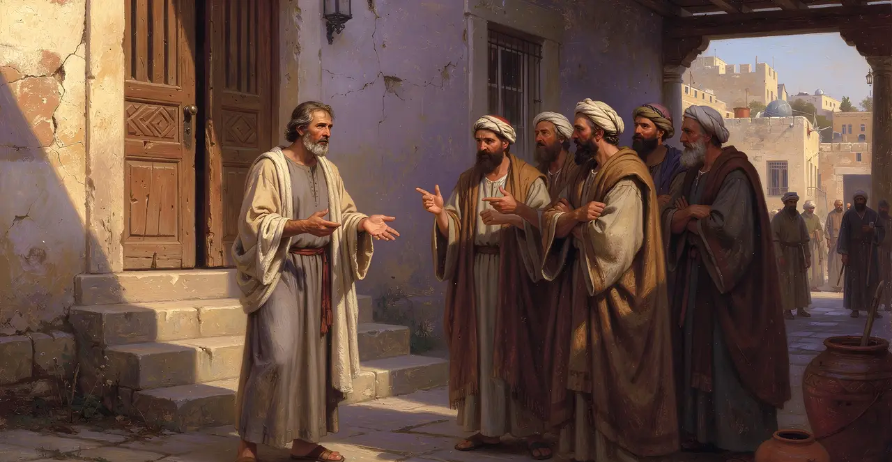 John 9:17-20 — John, oil painting · TruthPrints