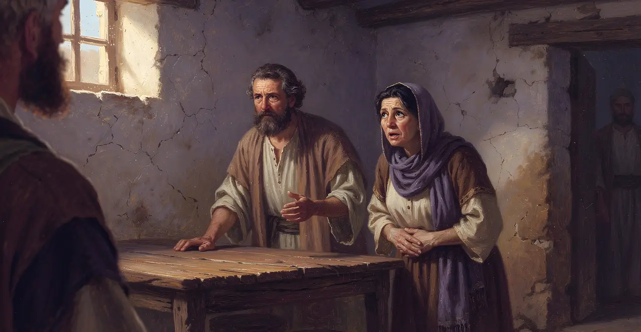John 9:21-24 — John, oil painting · TruthPrints