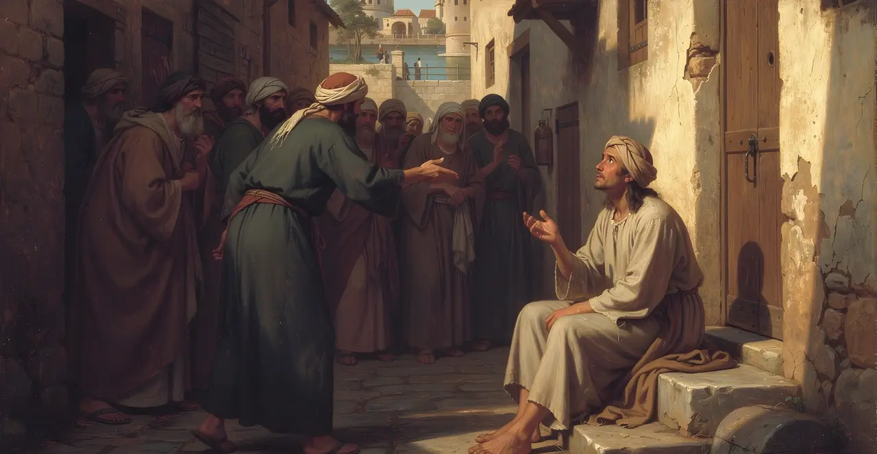 Johannes 9,7-11 — Johannes, Ölgemälde · TruthPrints