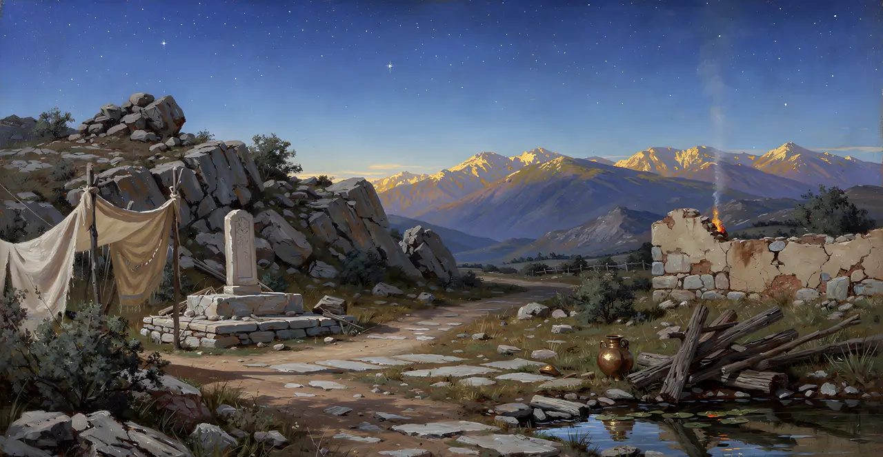 Joshua 1:1-4 — Joshua, oil painting · TruthPrints